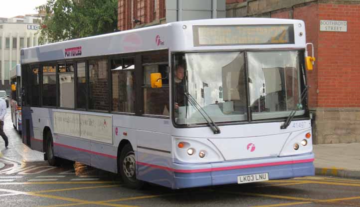 First Potteries Transbus Dart Caetano Nimbus 41497